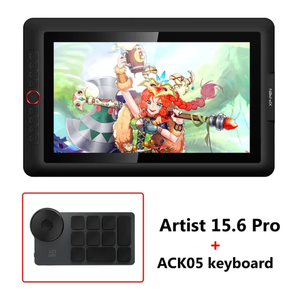 EU.US XPPen Artist 15.6 Pro Drawing Tablet Graphic Monitor Digital Animation Drawing Board with 60 Degrees of Tilt Function Art - Image 3