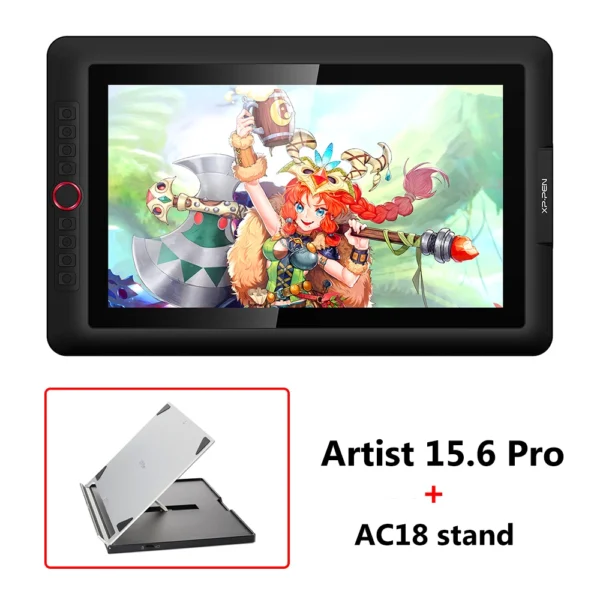 EU.US XPPen Artist 15.6 Pro Drawing Tablet Graphic Monitor Digital Animation Drawing Board with 60 Degrees of Tilt Function Art - Image 2