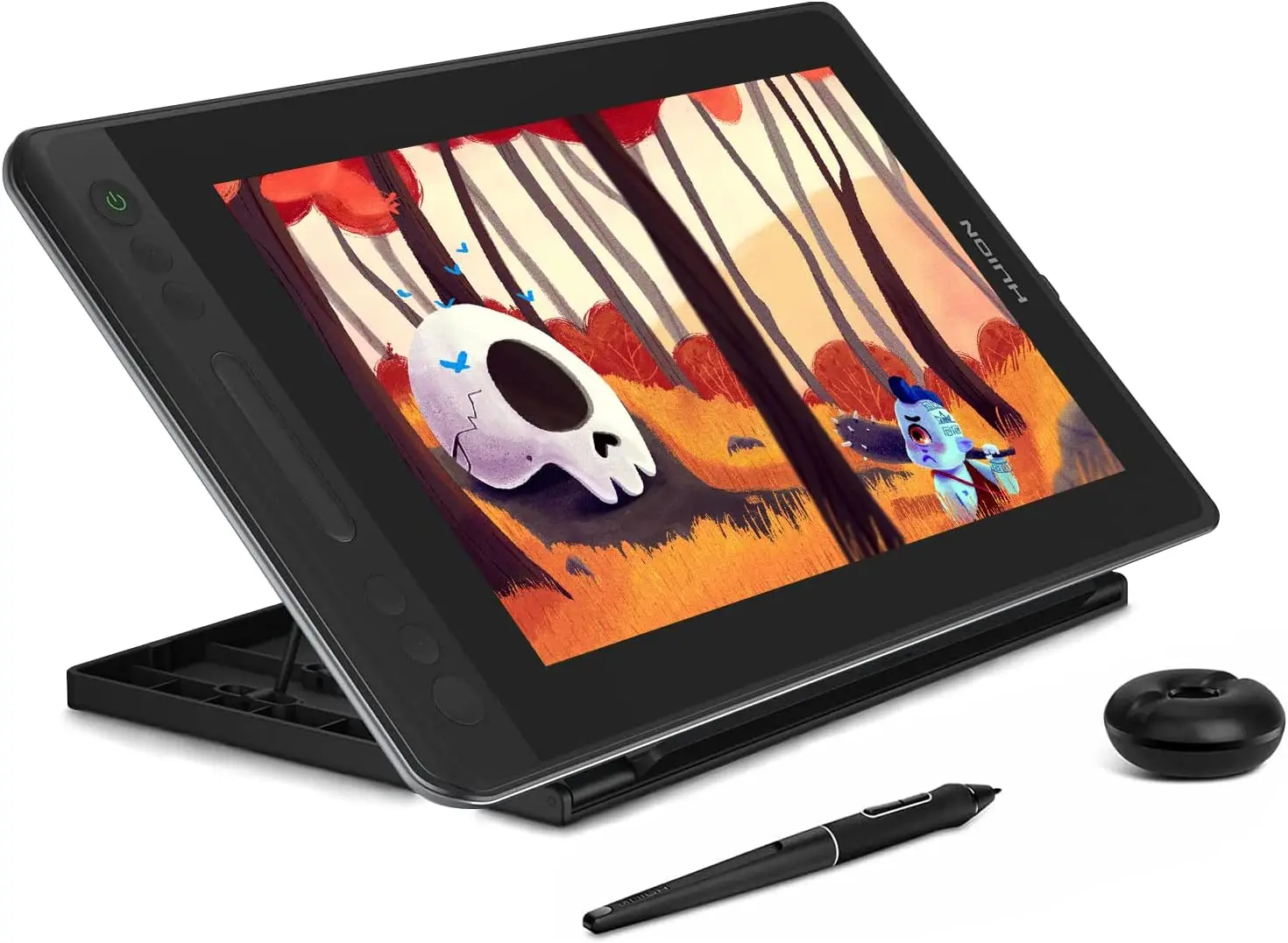 HUION KAMVAS Pro 13 GT-133 Pen Display Digital Graphic Tablet Monitor Battery-Free Pen Tablet Drawing Monitor with Tilt Function